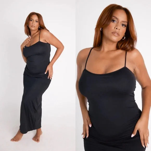 Klassy Network Brami Maxi Dress In Black 2XL - Picture 1 of 5
